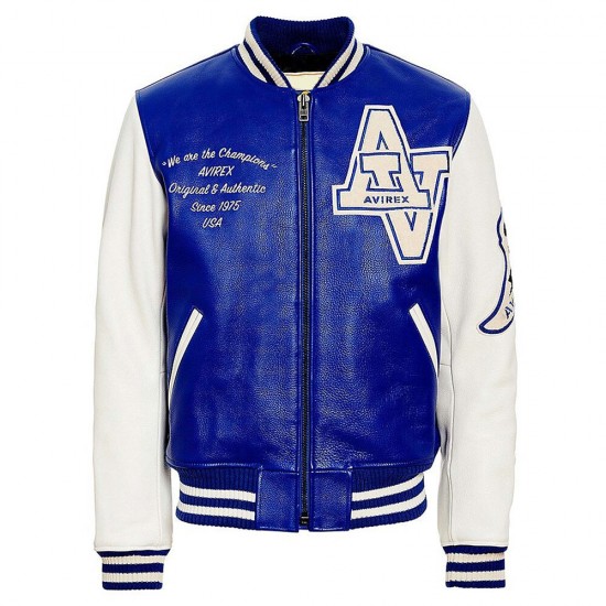 Wildcat Champion Varsity Leather Jacket