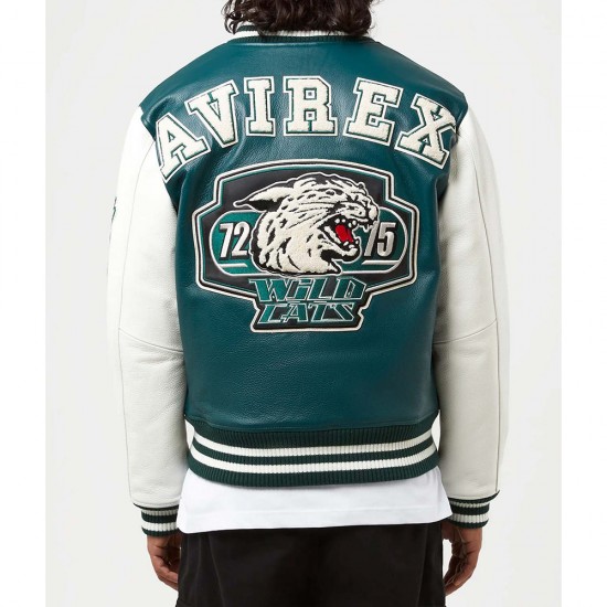 Wildcat Champion Varsity Leather Jacket