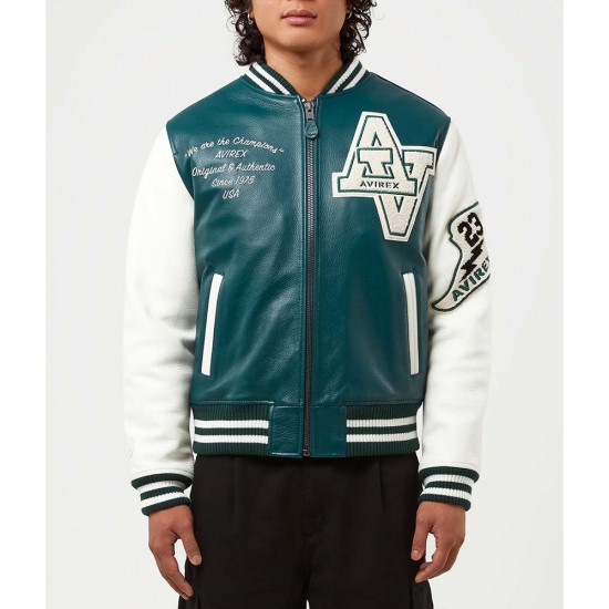 Wildcat Champion Varsity Leather Jacket