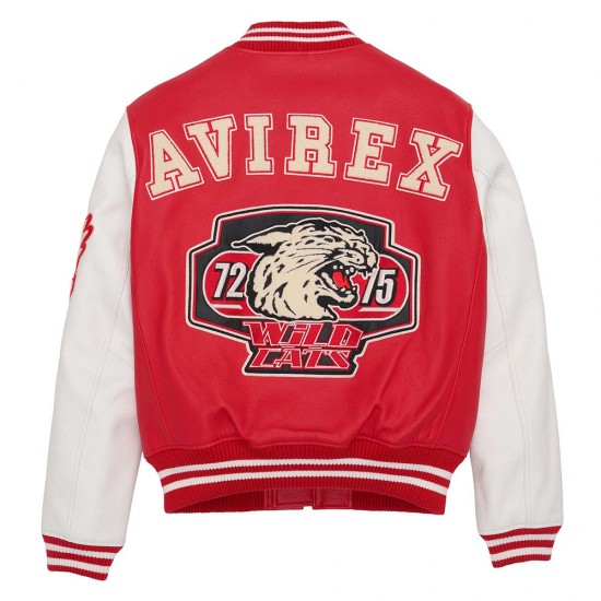 Wildcat Champion Varsity Leather Jacket