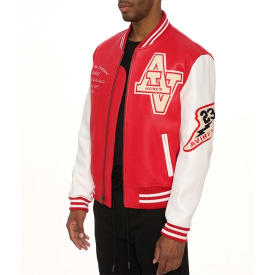 Wildcat Champion Varsity Leather Jacket