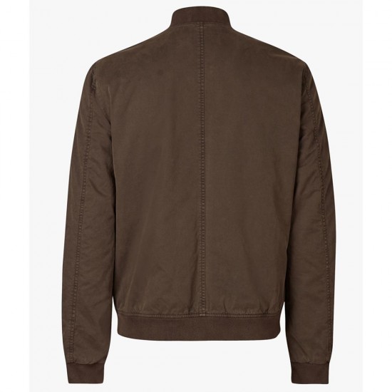 Wilmer Valderrama NCIS Bomber Brown Jacket