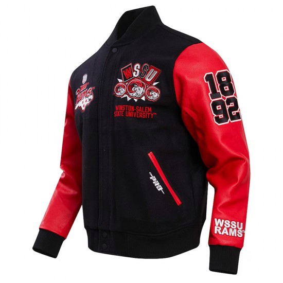 Winston-Salem State Rams Homecoming Varsity Jacket