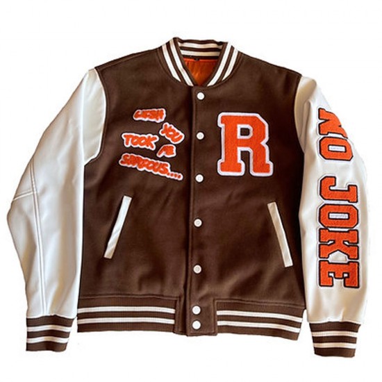 Wish You Took Me Serious Varsity Jacket