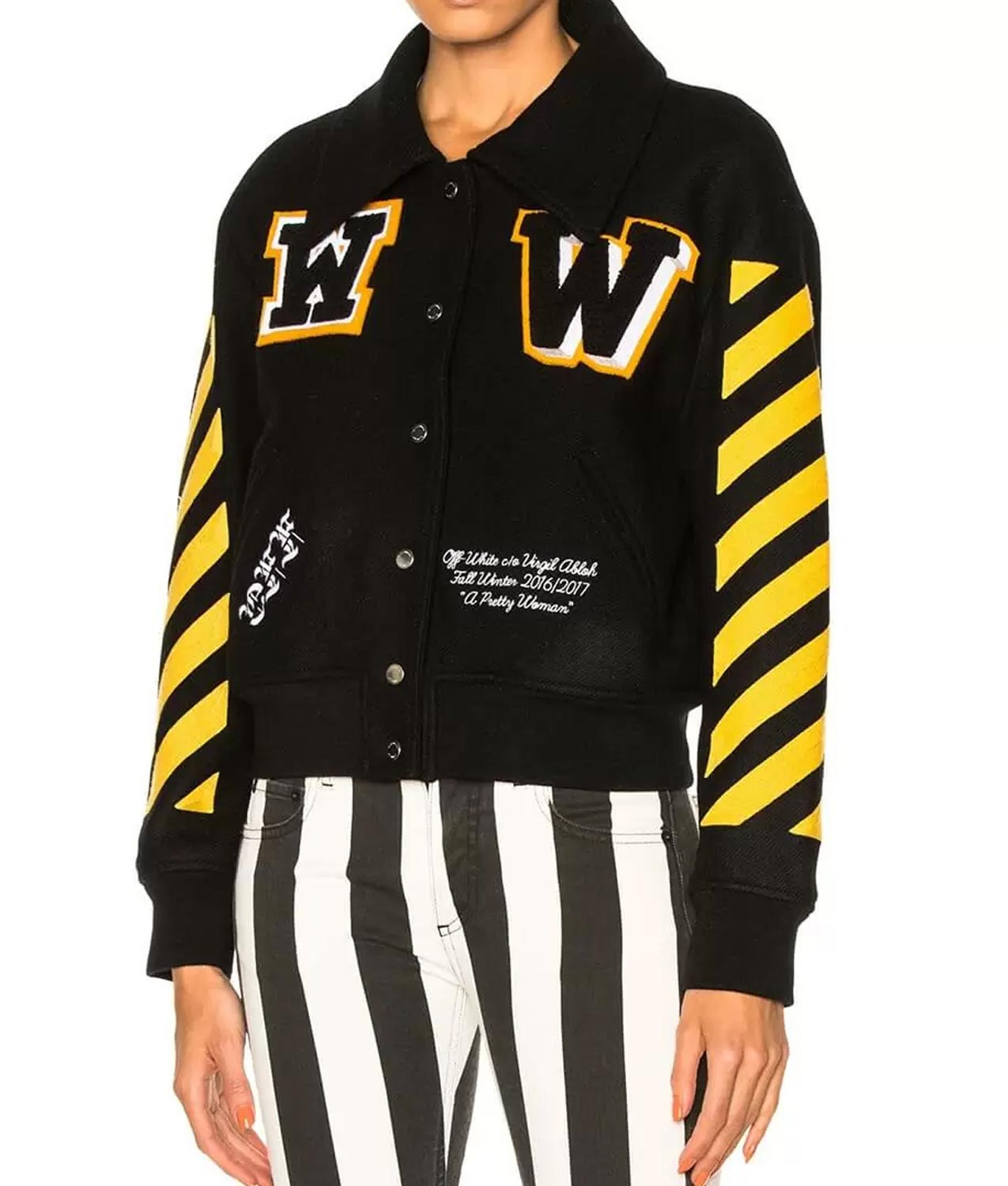 Virgil Abloh Women's Varsity Jacket