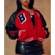 Women’s Chicago Bulls Cropped Varsity Jacket