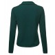 Women’s Open Front Hunter Green Wool Jacket