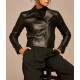 Women’s Vince Zip Front Leather Jacket