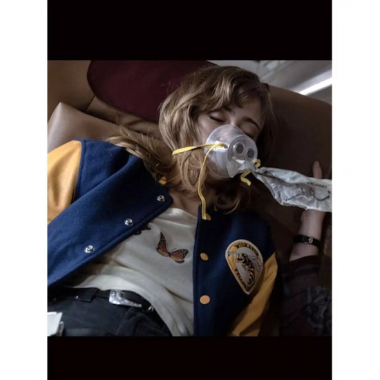 Yellowjackets Ella Purnell Letterman Jacket