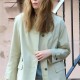 A Complete Unknown Elle Fanning Coat