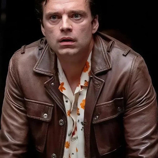 A Different Man Sebastian Stan Leather Jacket