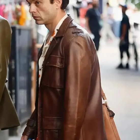 A Different Man Sebastian Stan Leather Jacket