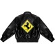 A Few Good Kids Letterman Black Leather Jacket