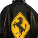 A Few Good Kids Letterman Black Leather Jacket