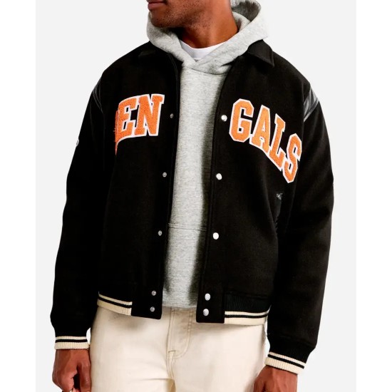 Abercrombie Cincinnati Bengals Varsity Jacket