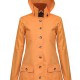 After The Flood Sophie Rundle Brown Hooded Jacket