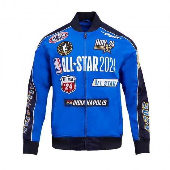 All Star Game 2024 Twill Royal Jacket