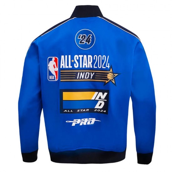 All Star Game 2024 Twill Royal Jacket