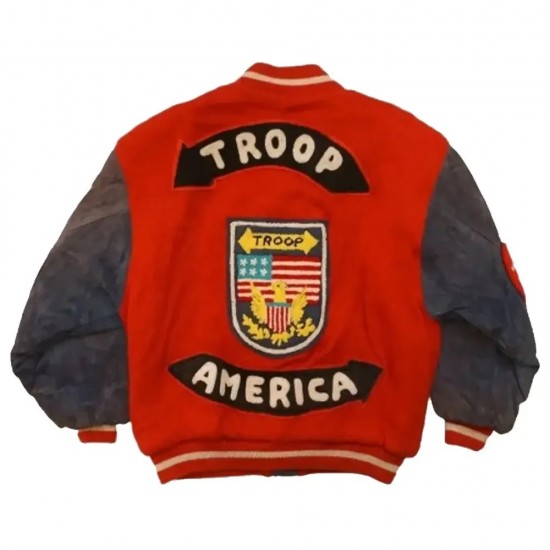 America Ll Cool J Troop Varsity Jacket