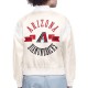 Arizona Diamondbacks Printed Logo Varsity Satin Jacket