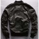 Avirex Ace of Spades Casual Bomber Leather Jacket