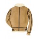 B3 Bomber Suede Leather Shearling Jacket