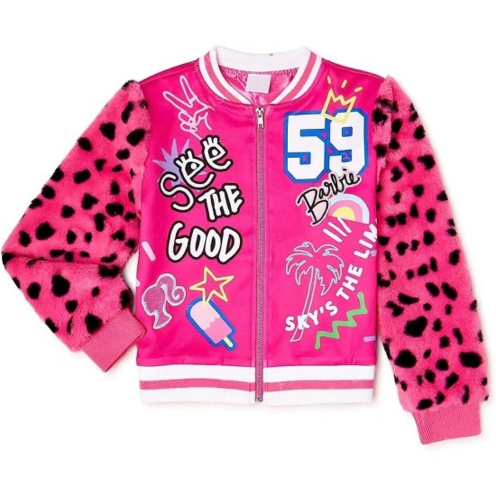 Barbie See the Good Varsity Jacket