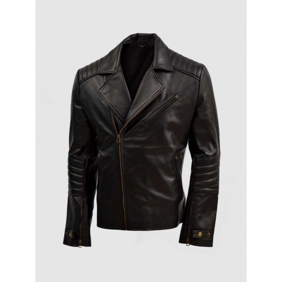 Biker Jacket in Sheep Leather