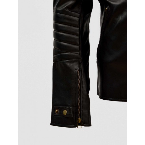 Biker Jacket in Sheep Leather