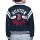 Boston Red Sox Printed Logo Varsity Satin Jacket