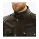 Brooklands Biker Diamond Quilted Leather Jacket