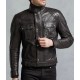 Brooklands Biker Diamond Quilted Leather Jacket