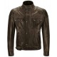 Brooklands Biker Diamond Quilted Leather Jacket