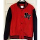 Brooklyn NY Calling Your Street Soul Red Varsity Jacket