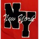 Brooklyn NY Calling Your Street Soul Red Varsity Jacket