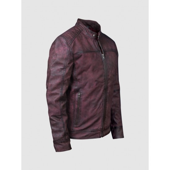 Burgundy Classic Waxed Jacket