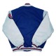 California Angels Blue and Gray Varsity Jacket