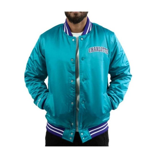 Charlotte Hornets Bomber Jacket