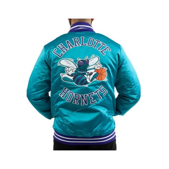 Charlotte Hornets Bomber Jacket