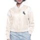 Chicago White Sox Printed Logo Varsity Satin Jacket