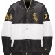 Chicago White Sox Satin Black And White Varsity Jacket