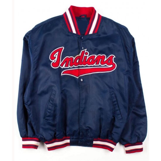 Mens Cleveland Indians Bomber Sports Jacket