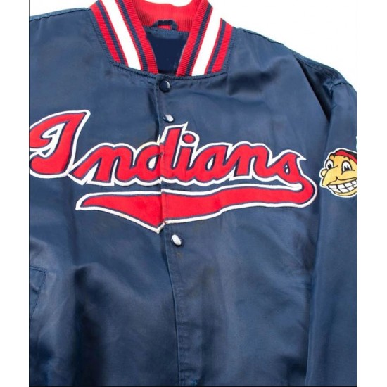 Mens Cleveland Indians Bomber Sports Jacket