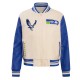 Cream Seattle Seahawks Retro Classic Full-Zip Varsity Jacket