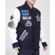 Dallas Cowboys Animal Patches Navy Varsity Jacket