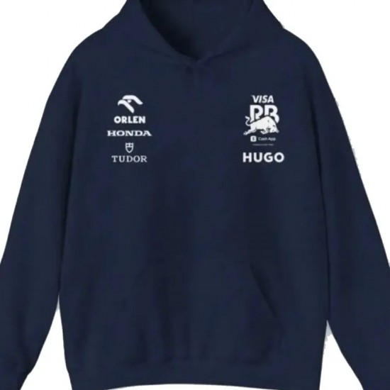 Daniel Ricciardo RB Team Blue Hoodie for Racing Fans