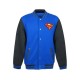 DC Superman Blue Bomber Jacket