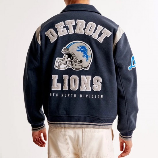 Detroit Lions Defend The Den Varsity Jacket