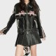 Diddi Moda Bow Real Leather Jacket