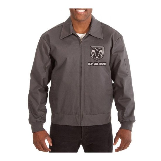 Dodge Ram Grey Cotton Jacket